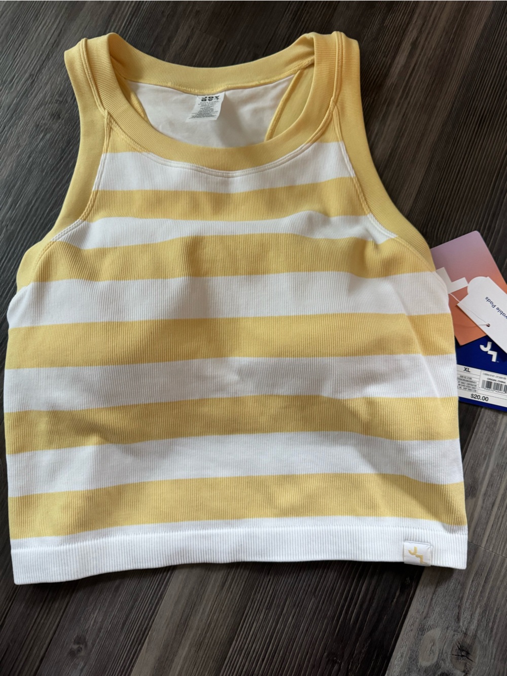 Set of 6 Joy Lab Athletic Tank Tops with attached bra XL - Picture 5 of 7